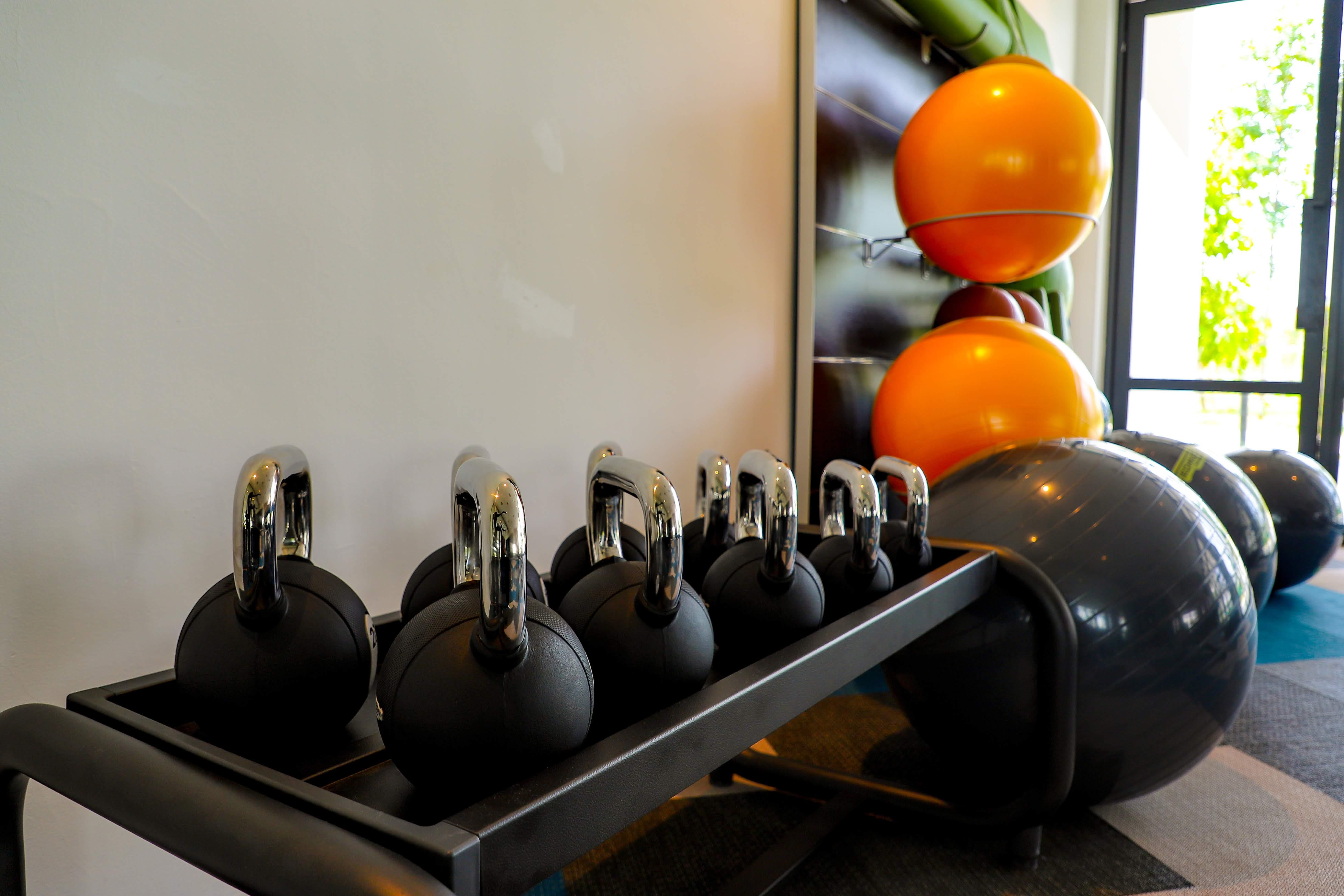 Hard Rock Hotel Desaru Coast Exterior photo A rack of kettlebells