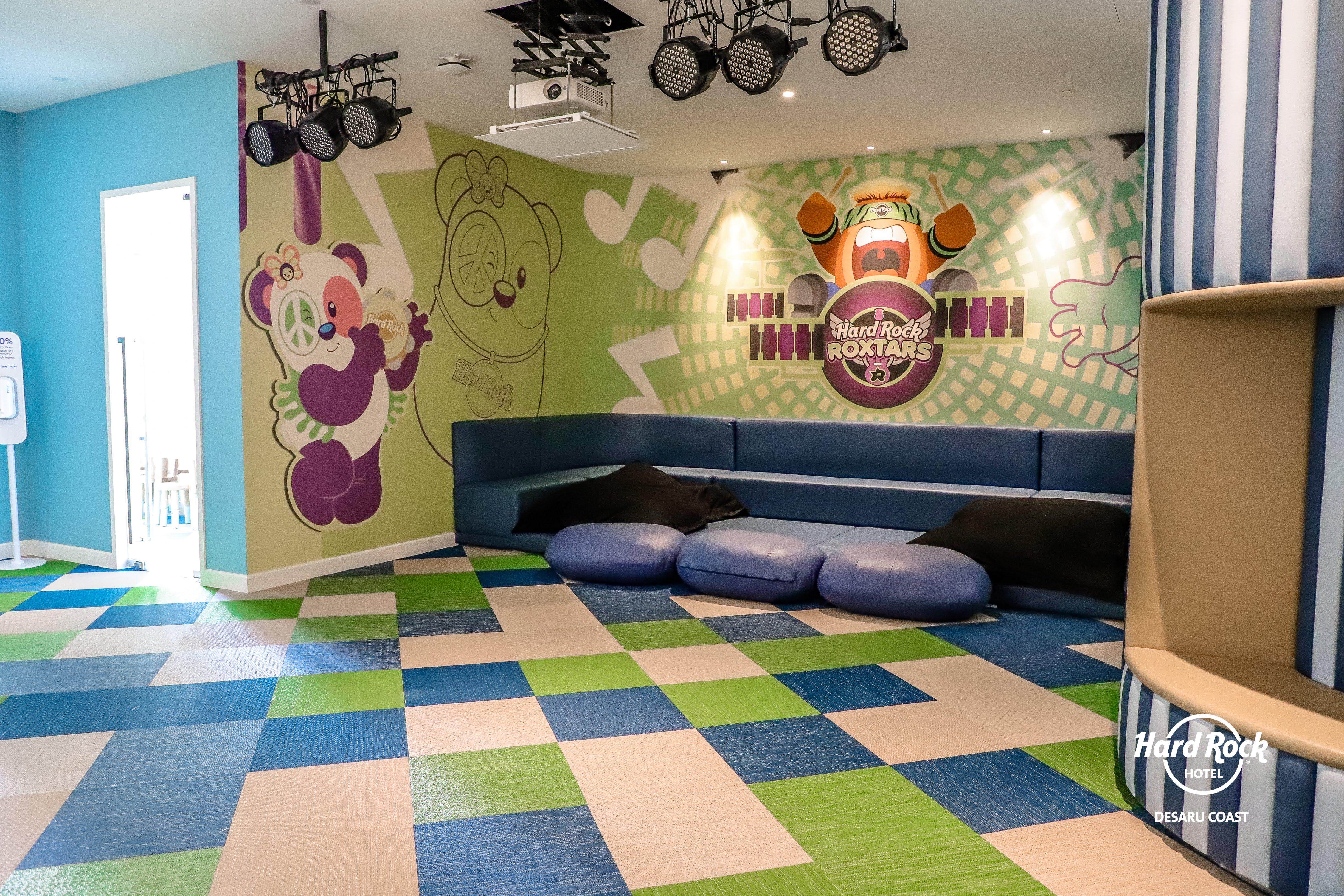 Hard Rock Hotel Desaru Coast Exterior photo The interior of the Hard Rock Hotel's kids club